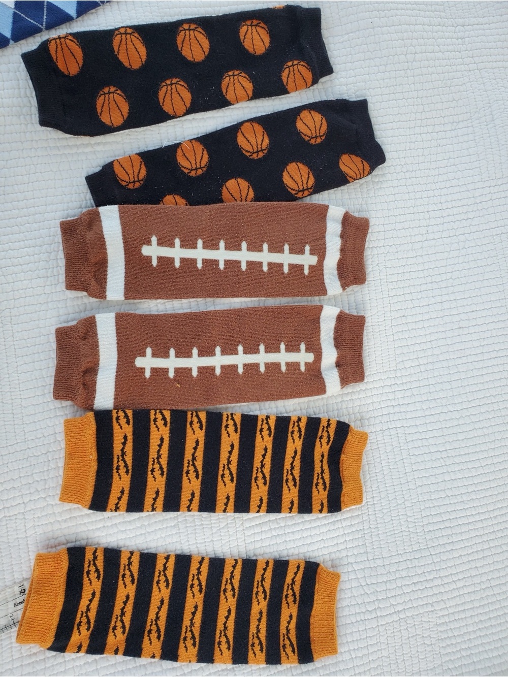 Fun Toddler Leg Warmer Bundle - Multi Color Patterns - Picture 4 of 6